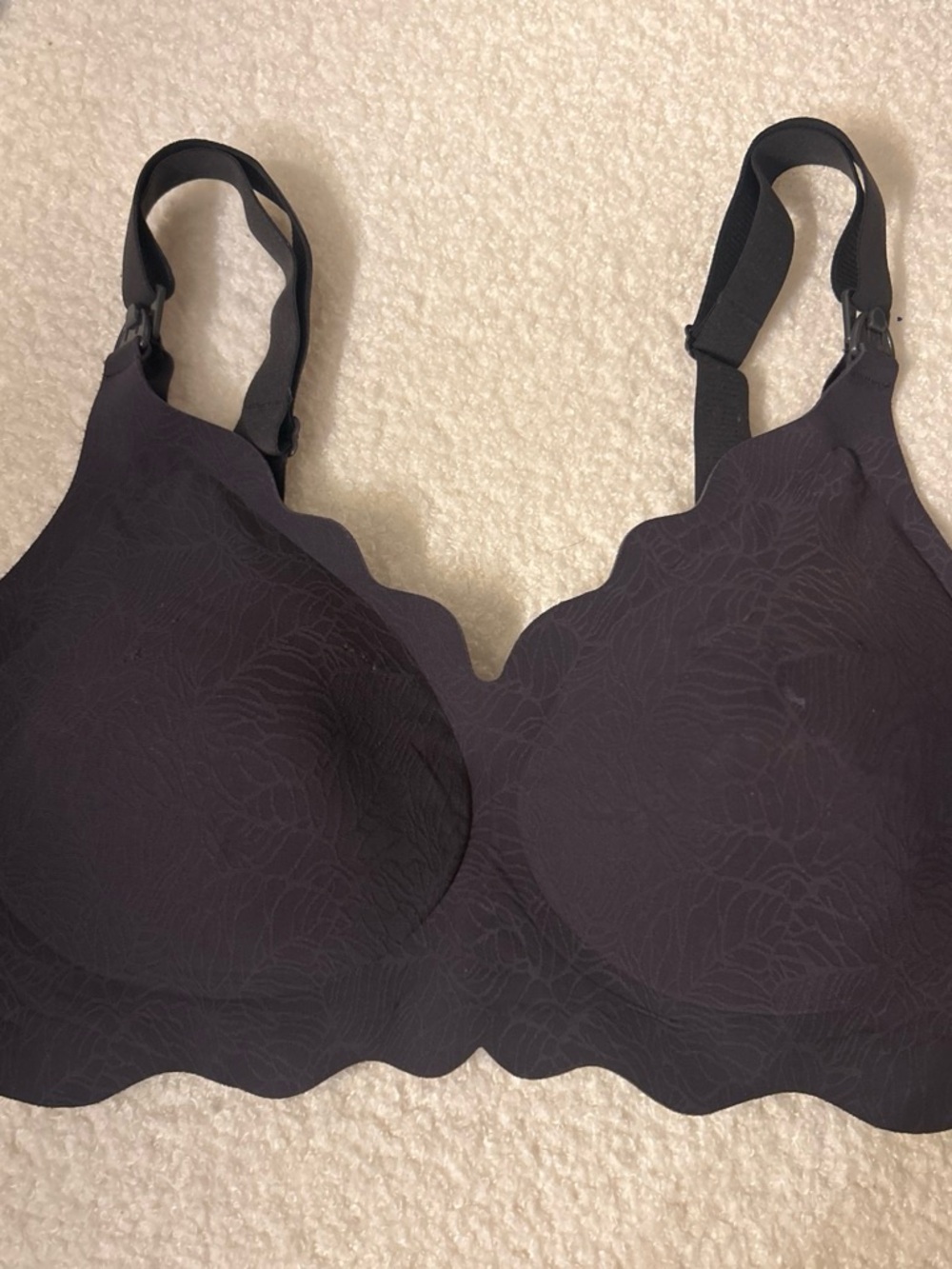 Seamless Scalloped Nursing Maternity Bra